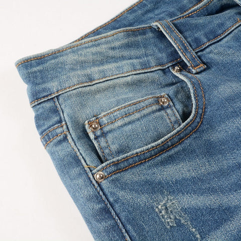 Men Trendy Jeans High-street trendy apparel