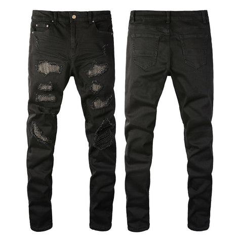 Men Trendy Jeans High-street trendy apparel