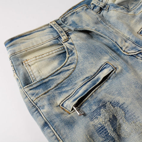 Men Trendy Jeans High-street trendy apparel