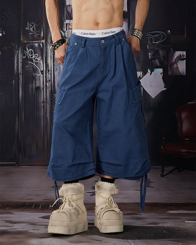 Street New Utility Wide-Leg Shorts