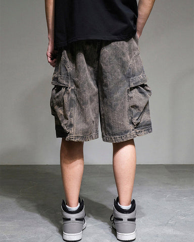 New Arrival Vintage Multi-Pocket Cargo Shorts