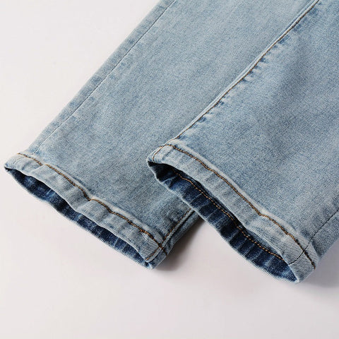 Men Trendy Jeans High-street trendy apparel