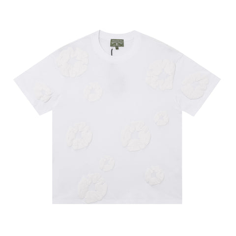 Denim Tears T Shirts Premium-quality puff print casual streetwear style