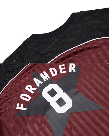 Retro Striped Star Number Jersey T-Shirt