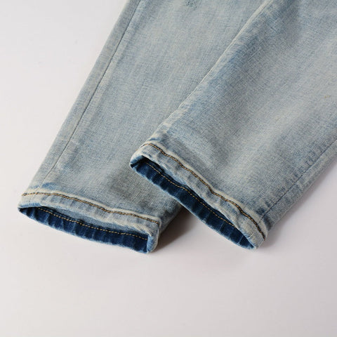 Men Trendy Jeans High-street trendy apparel
