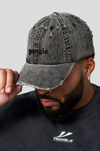 9066 - Distressed Denim Hats