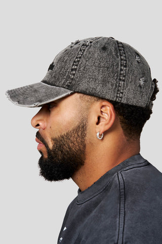 9066 - Distressed Denim Hats