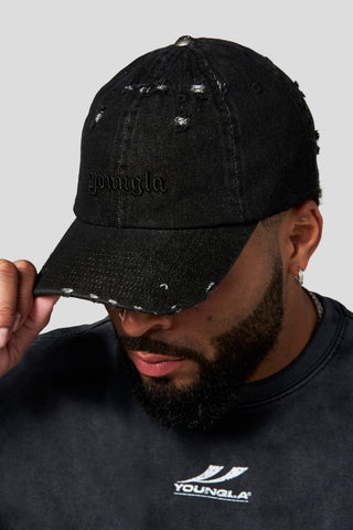 9066 - Distressed Denim Hats
