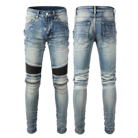 Men Trendy Jeans High-street trendy apparel