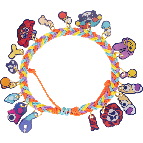 Mangled Charm Bracelet