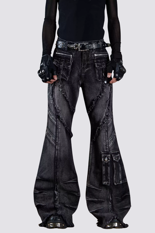 Flash Tone Bootcut Jeans