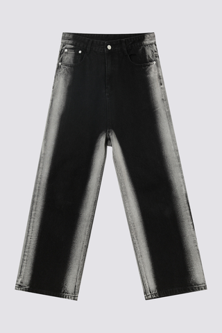 Grid Soul Straight Jeans