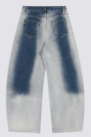 Gutter Mileage Hayley Bleached Barrel Jeans