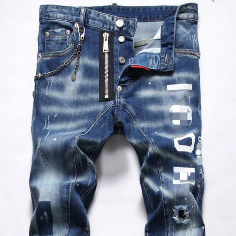DSQ2 Jeans Ripped Stretch Jeans