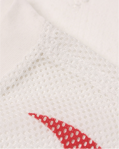 Breathable Mesh Graphic Street Tee