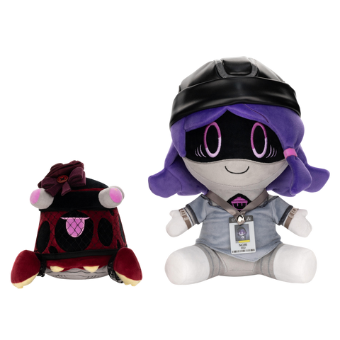 Nori and Heart Plushes