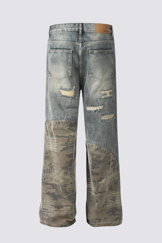Shift Void Straight Ripped Jeans