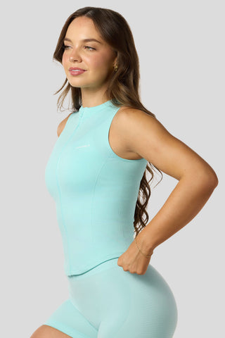W4342 - Pulse Seamless Zip Tank