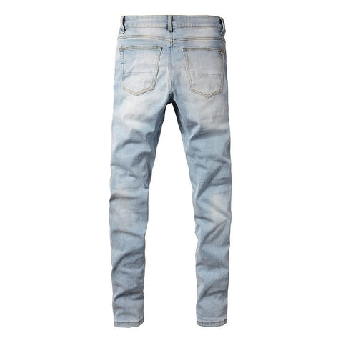 Men Trendy Jeans High-street trendy apparel