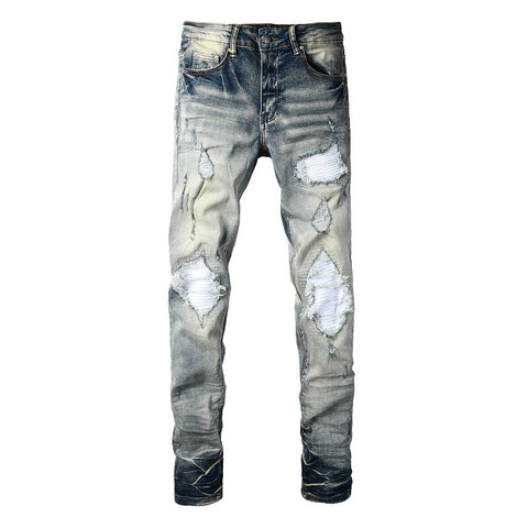 Men Trendy Jeans High-street trendy apparel