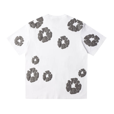 Denim Tears T Shirts Premium-quality puff print casual streetwear style