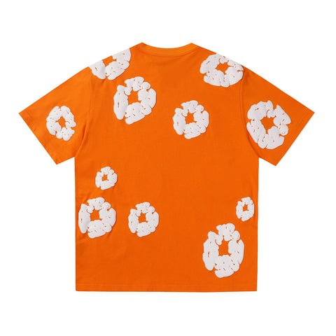 Denim Tears T Shirts Premium-quality puff print casual streetwear style