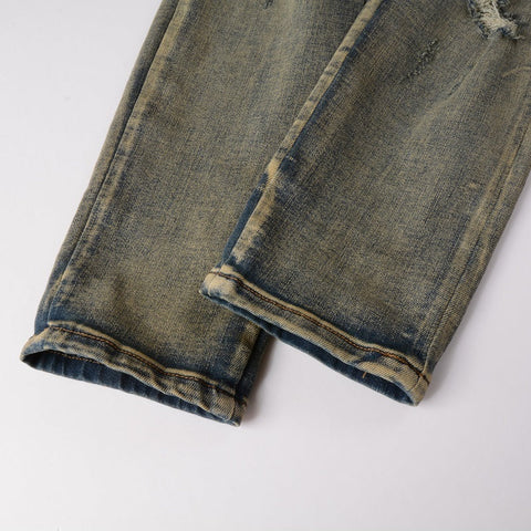 Men Trendy Jeans High-street trendy apparel