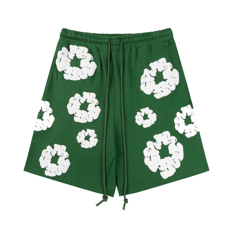 Denim Tears Shorts Premium-quality puff print casual streetwear style