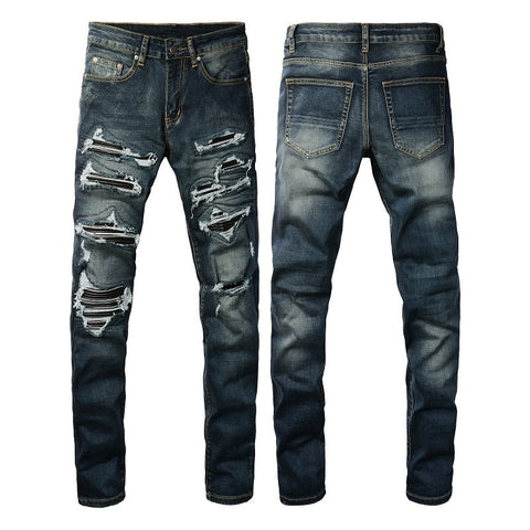 Men Trendy Jeans High-street trendy apparel