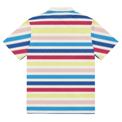 Beach Allan Button Front Shirt - Barbie the Movie