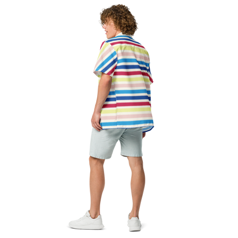 Beach Allan Button Front Shirt - Barbie the Movie