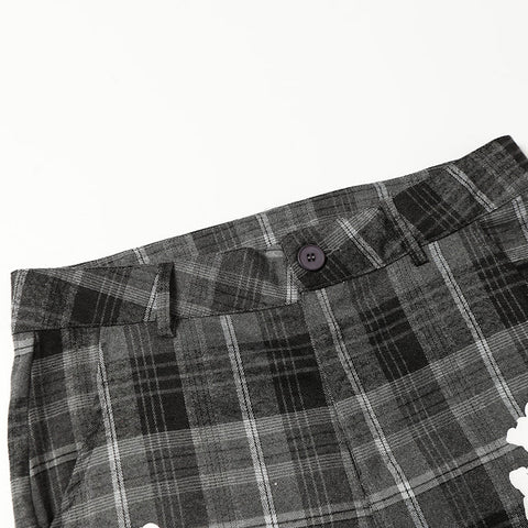 Denim Tears Plaid suit pants