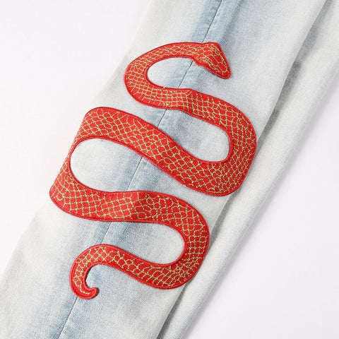 Men Trendy Jeans High-street trendy apparel