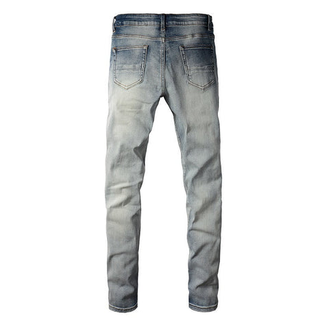 Men Trendy Jeans High-street trendy apparel