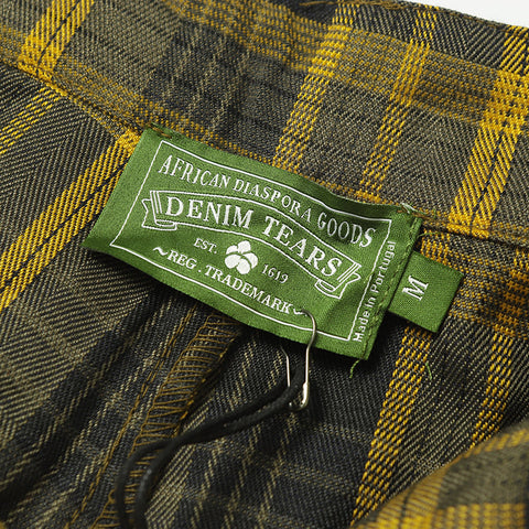 Denim Tears Shorts Kapok Plaid Shorts
