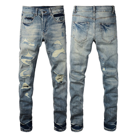 Men Trendy Jeans High-street trendy apparel