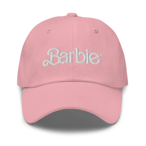 Barbie Classic Logo Pink Baseball Hat