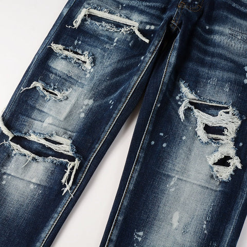 Men Trendy Jeans High-street trendy apparel