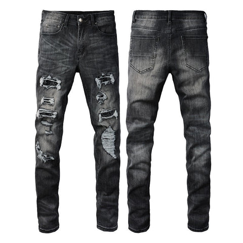 Men Trendy Jeans High-street trendy apparel