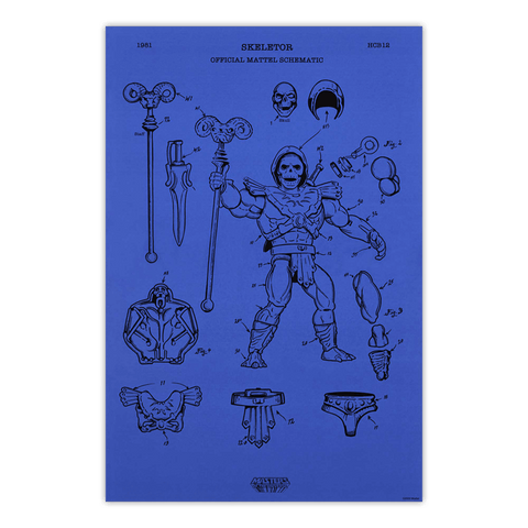 Art of Engineering Skeletor Print