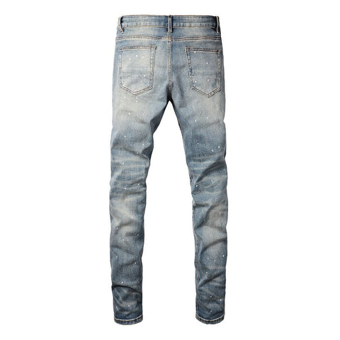 Men Trendy Jeans High-street trendy apparel