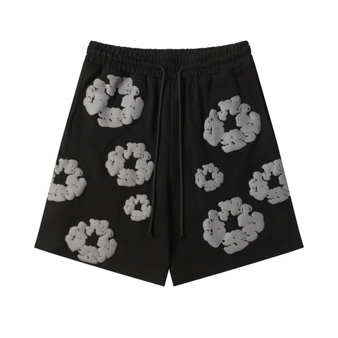 Denim Tears Shorts Premium-quality puff print casual streetwear style