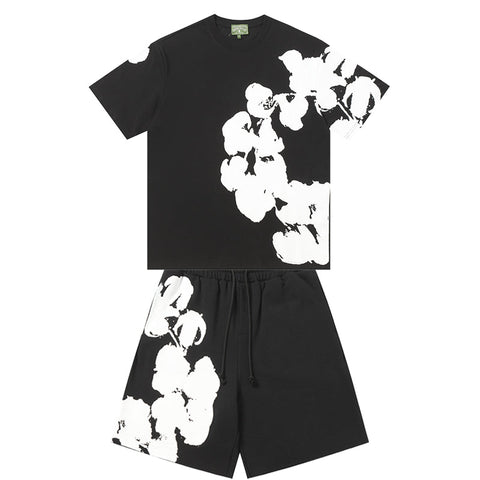 Denim Tears T shirt & Shorts 2 Piece Set