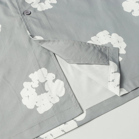 Denim Tears Button-Down Shirt Flower Woven