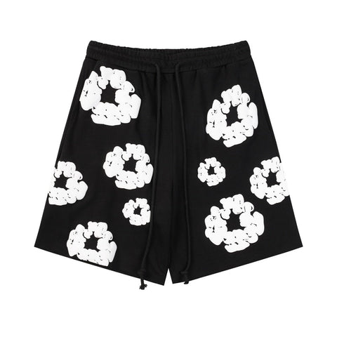 Denim Tears Shorts Premium-quality puff print casual streetwear style