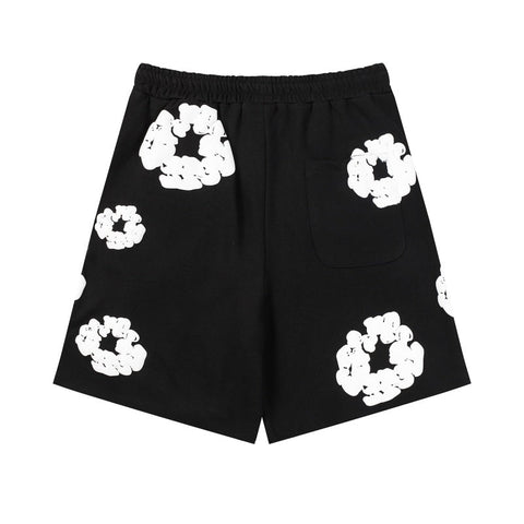 Denim Tears Shorts Premium-quality puff print casual streetwear style