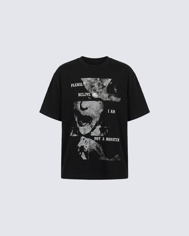 New Vintage Graphic Print T-Shirt