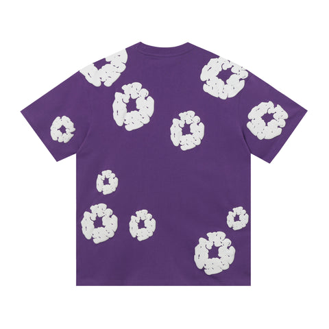 Denim Tears T Shirts Premium-quality puff print casual streetwear style