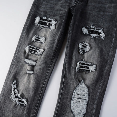 Men Trendy Jeans High-street trendy apparel