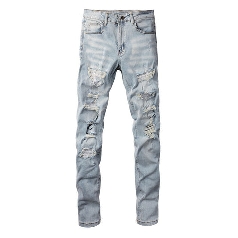 Men Trendy Jeans High-street trendy apparel
